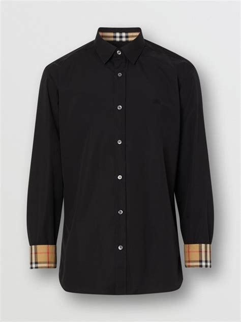 black and grey burberry shirt|authentic Burberry shirt.